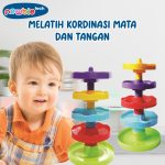 Mainan Seluncur Bola Anak Rolling Newbietech