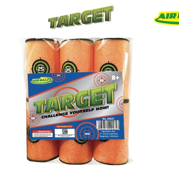 Mainan Target Tembakan Peluru Busa Anak