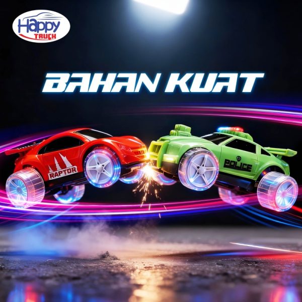 happy truck car blade mainan anak mobil gangsing bisa muter