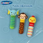 Mainan Rattle Stick Bayi Mainan Boneka Tangan Bayi Bunyi Lucu BABY SQUAKER NEWBIETECH