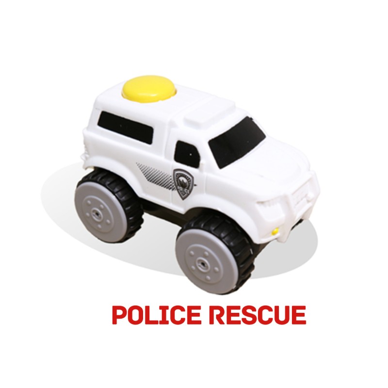 Mobil 4WD Tampak Depan edisi Police Rescue