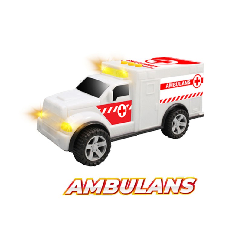 Mobil 3 Suara Mainan Anak Mobil Profesi Edisi Ambulans