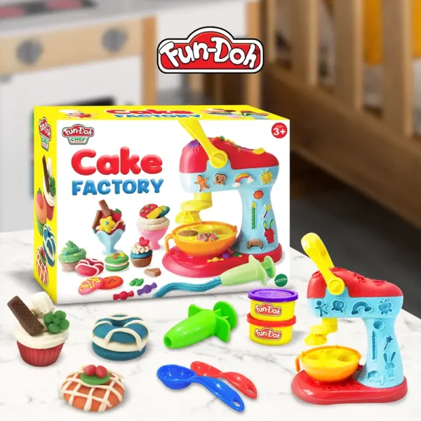 Mainan Cetakan Kue Anak Fundoh Cake Factory