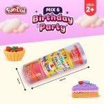 Fundoh Birthday Party mainan edukasi plastisin