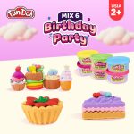 Fundoh Birthday Party mainan edukasi plastisin
