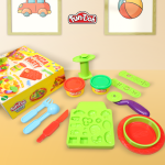 Fundoh Pizza Party Lilin Mainan Edukasi Plastisin Cetakan Makanan Pizza Toys Anak Usia 2 Tahun