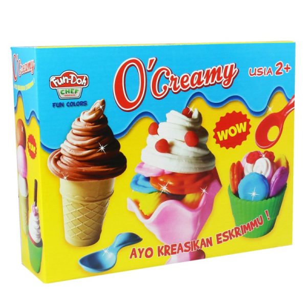 Fun Doh Mainan Eskrim Anak O'Creamy