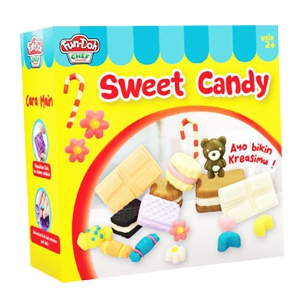 Fundoh Mainan Lilin Anak Sweet Candy