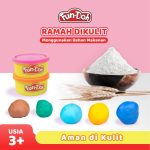 Material Fundoh OCreamy Lilin Mainan Plastisin Aman Untuk Anak 3 Tahun ke Atas