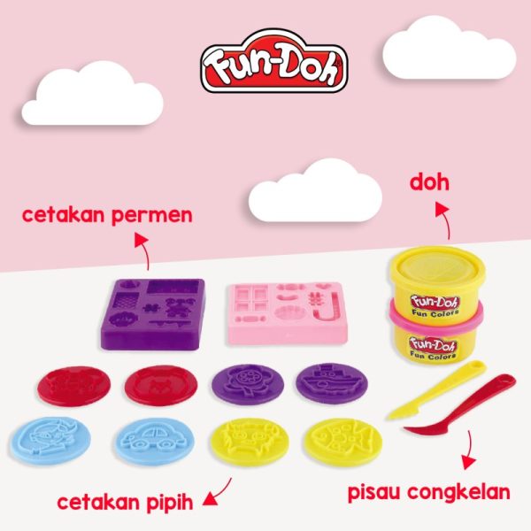 Fundoh Mainan Lilin Anak Sweet Candy