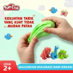 mainan edukasi anak 3 tahun fundoh combo mix warna 6 refill