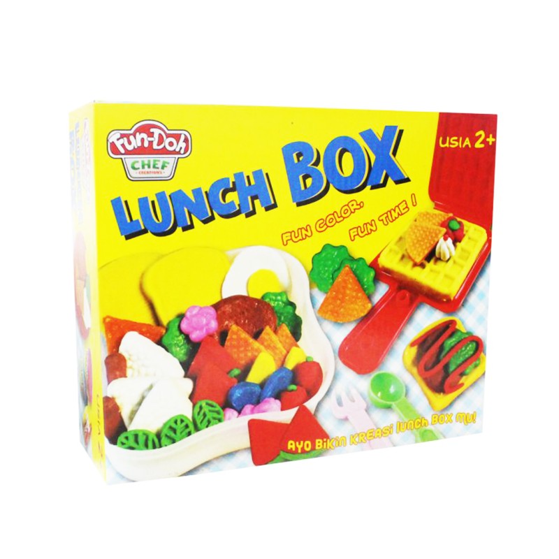 Fun-Doh Lunch Box Mainan Lilin Anak Masak Main