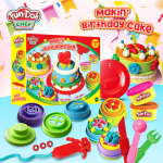 Fun-Doh Makin' Birthday Cake Mainan Lilin Anak Kue