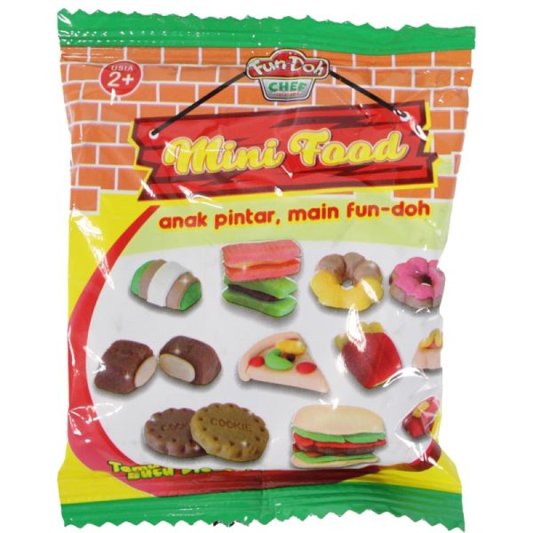 Fun-Doh Mini Food Mainan Doh kecil murah