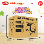 Mainan Boneka Tunggang Ride on Carousel Funbike