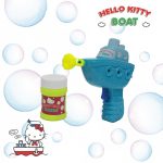 Hello Kitty Boat - mainan gelembung tembak perahu warna biru