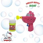 Hello Kitty Boat - mainan gelembung tembak perahu warna pink
