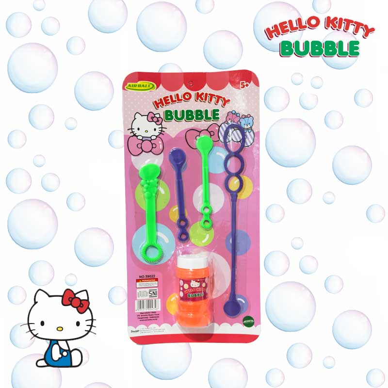 Hello Kitty Bubble - Gelembung Sabun mainan Hello Kitty dari Airball