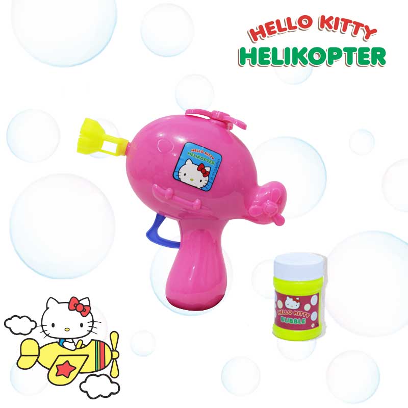 Hello Kitty Helikopter warna pink dari Airball