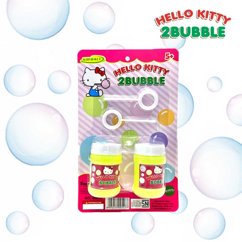 mainan hello kitty gelembung sabun hello kitty 2 bubble