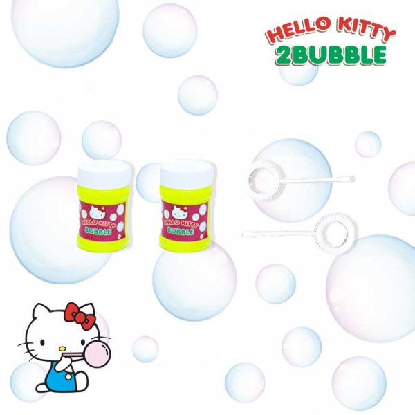 isi mainan hello kitty gelembung sabun hello kitty 2 bubble