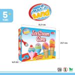 Mainan Edukasi Pasir Kinetik Magic Sand Ice Cream Cone