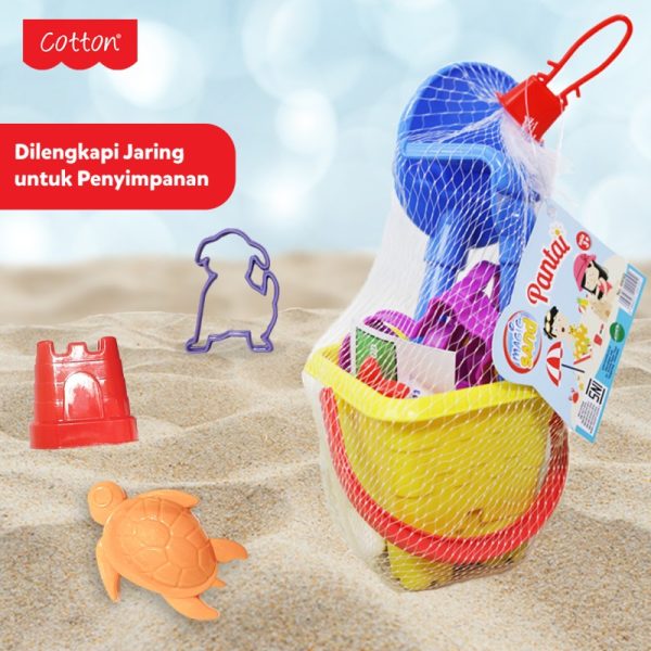 Magic Sand Pantai Jaring Cotton Main Pasir