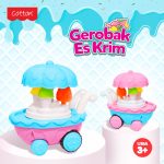 Gerobak Es Krim Mainan Kereta Cotton