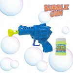 Bubble Gun merupakan mainan gelembung keren warna biru berbentuk tembakan