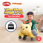 Mainan Boneka Tunggang Ride on Carousel Funbike