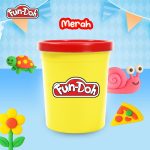Fun-Doh 250 gr Refill Merah