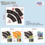 Lakban Lintasan Mainan Anak Track Tape Happy Truck