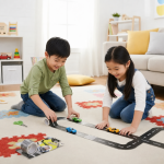 Lakban Lintasan Mainan Anak Track Tape Happy Truck