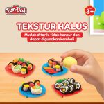 Fun Doh Sushi Set Mainan Anak Lilin Doh