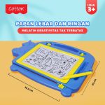 Cotton Papan Magnet Color Drawing Board Berwarna Belajar Anak