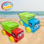 Mainan Plastik Mobil Truk Kiddy Container Sendok Pasir Cotton
