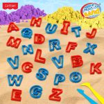 ALPHABET SAND magic pasir mainan anak 3 tahun