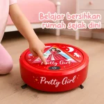 Botic PRETTY GIRL VACUUM Vakum – Robot Pembersih Mainan Robot Nyapu Otomatis