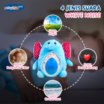 Baby Sound Spa Newbietech Boneka White Noise Machine Karakter Gajah