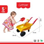 Gerobak Pasir Cotton Mainan Anak di Pantai