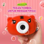 mainan gelembung sabun anak aman bubble camera airball
