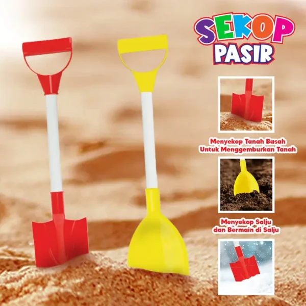 mainan anak Sekop Pasir pantai Cotton