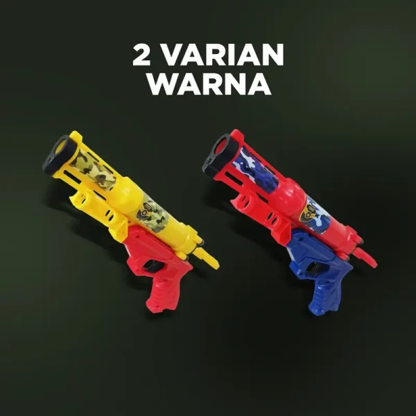 tembakan mainan anak cowok army gun warna baru