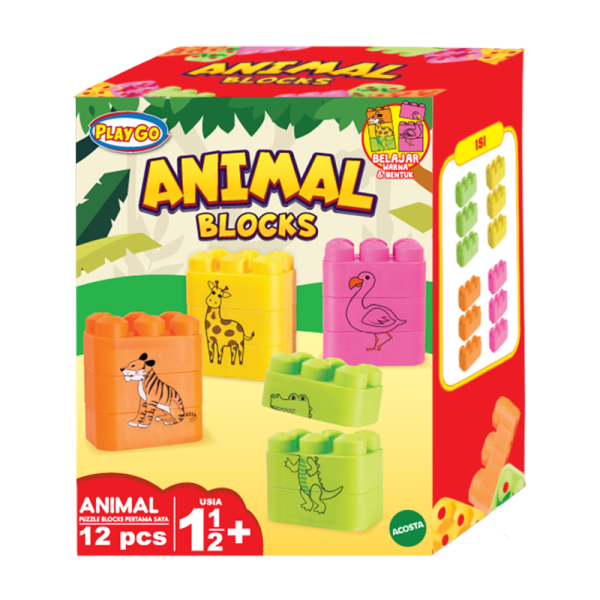 Animal Blocks Packaging