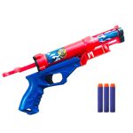 tembakan mainan army gun warna merah