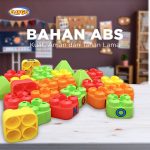 Detail Playgo Alphabet Blocks Mainan Balok Susun Anak