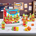 Detail Playgo Alphabet Blocks Mainan Balok Susun Anak
