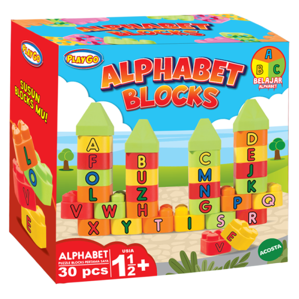 Alphabet Blocks Packaging