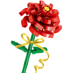 mainan bunga playgo camellia merah