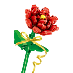 mainan bunga playgo mawar merah